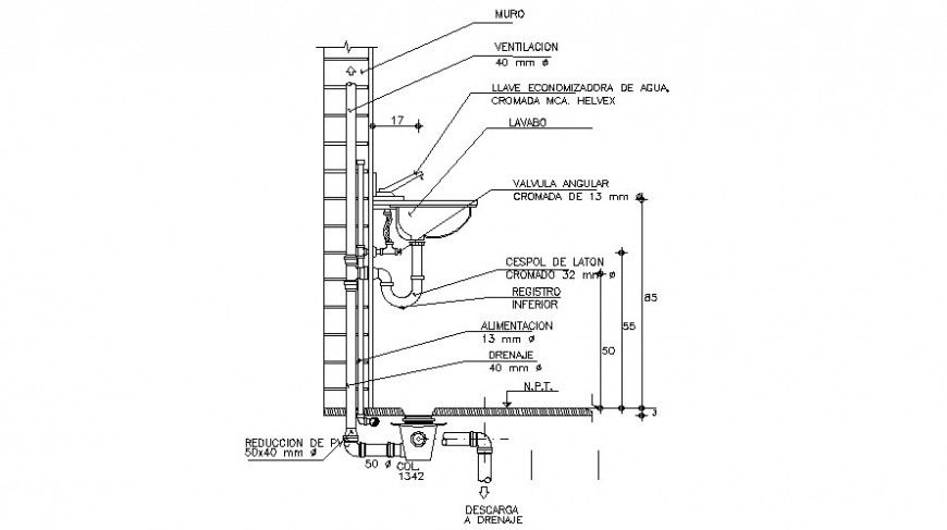 2d cad drawing toilet connection auto cad software
