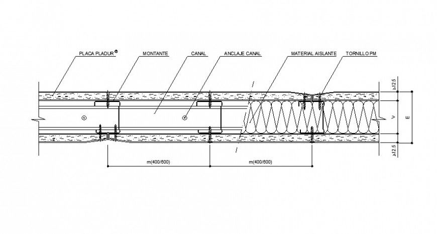 2d CAD drawings constructional joints autocad file