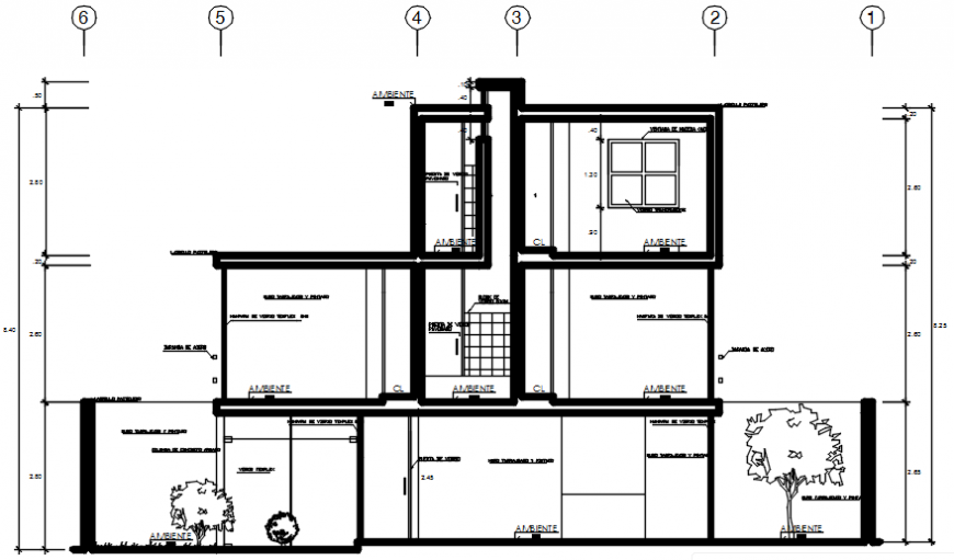 2d CAD drawings details of housing units autocad software file