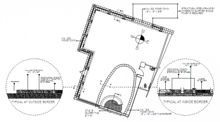 2d CAD drawings details of marble finishing work dwg AutoCAD file