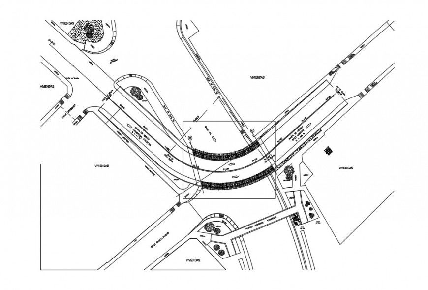 2d CAD drawings of bridge design autocad software file