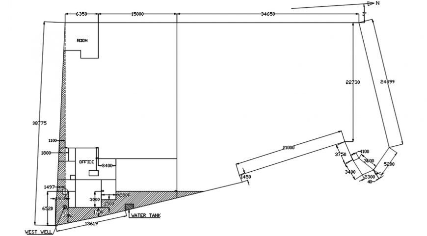 2d CAD drawings of Commercial area autocad software file