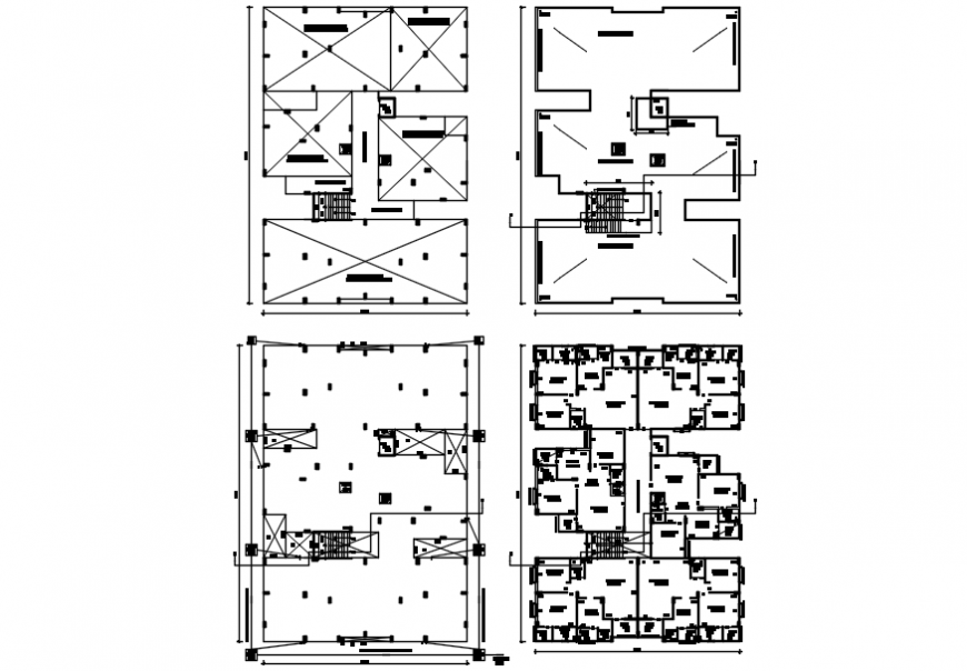 2d cad drawings of floor plan AutoCAD software