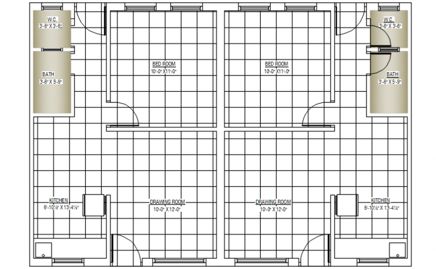 2d cad drawings of ground floor plan autocad software