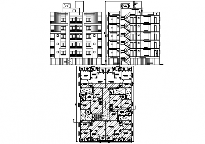 2D cad drawings of house plan auto cad software