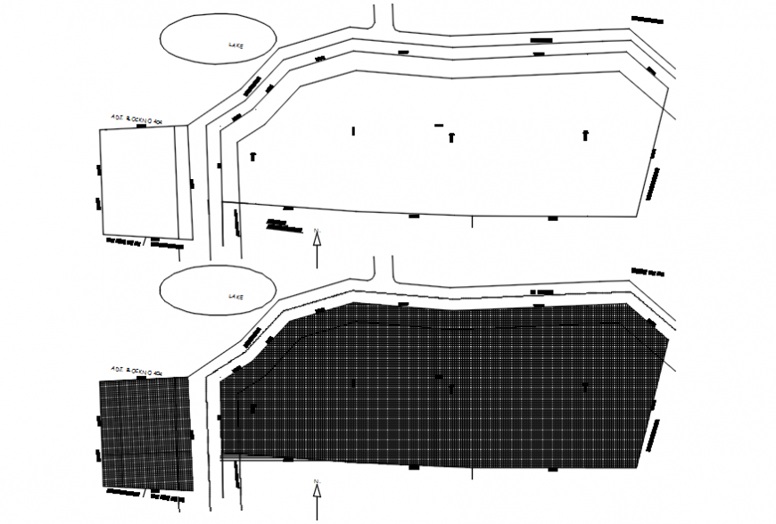 2d cad drawings of new layout AutoCAD software