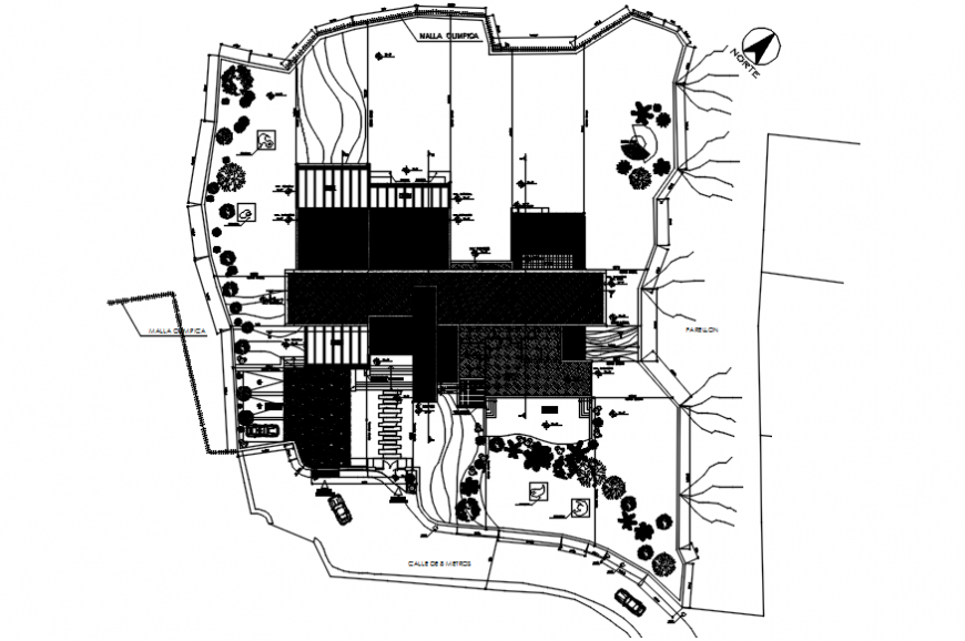 2d cad drawings of plot hatching autocad software