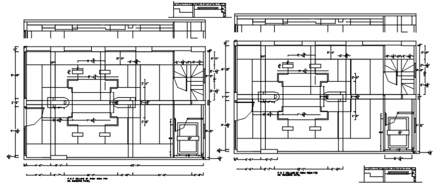 2d cad drawings of pop ceiling Autocad software