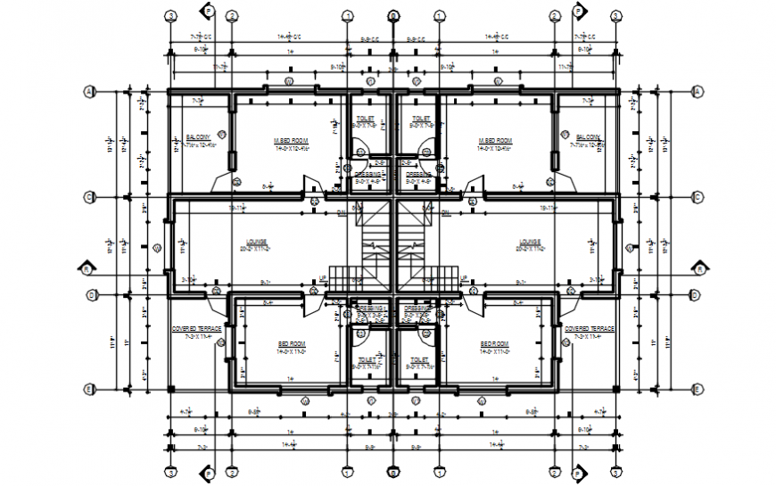 2d cad drawings of side elevation with dimensions autocad software