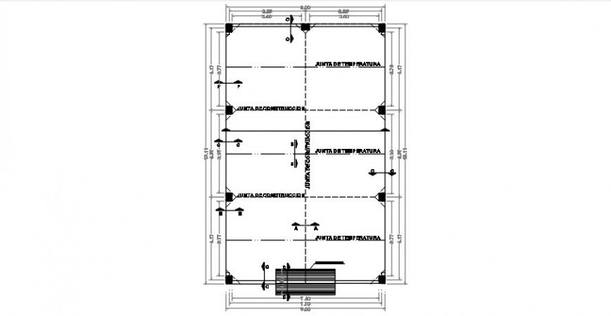 2d CAD drawings of warehouse roof covering details autocad file