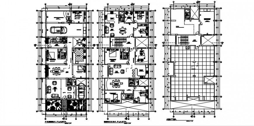 2d CAD plan details of housing apartment drawings autocad software file