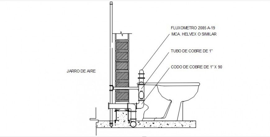 2d CAD sanitary blocks details of watercloset dwg autocad file