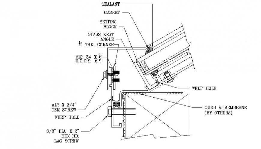 2d CAD structural joints drawing autocad softwrae file