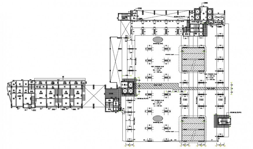 2d corporate building cad file