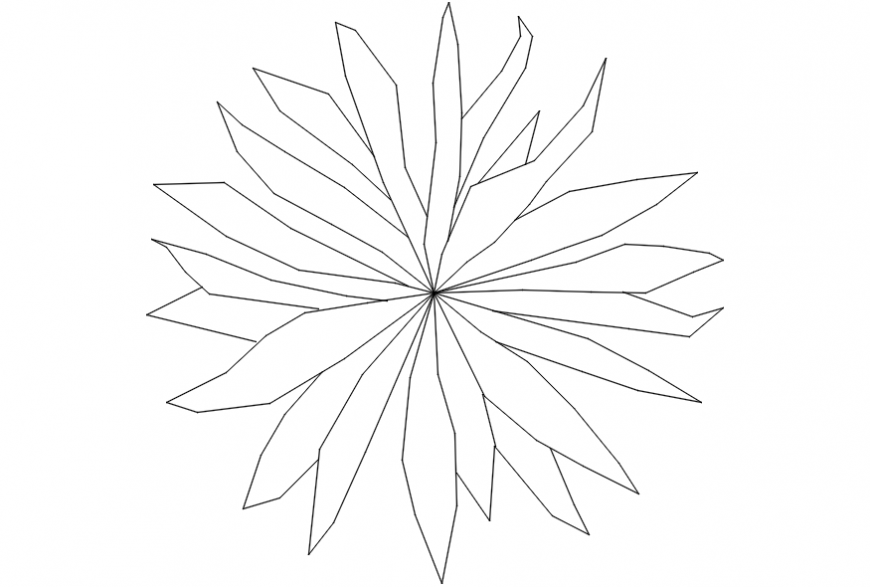 2d detail of tree shades of leaves