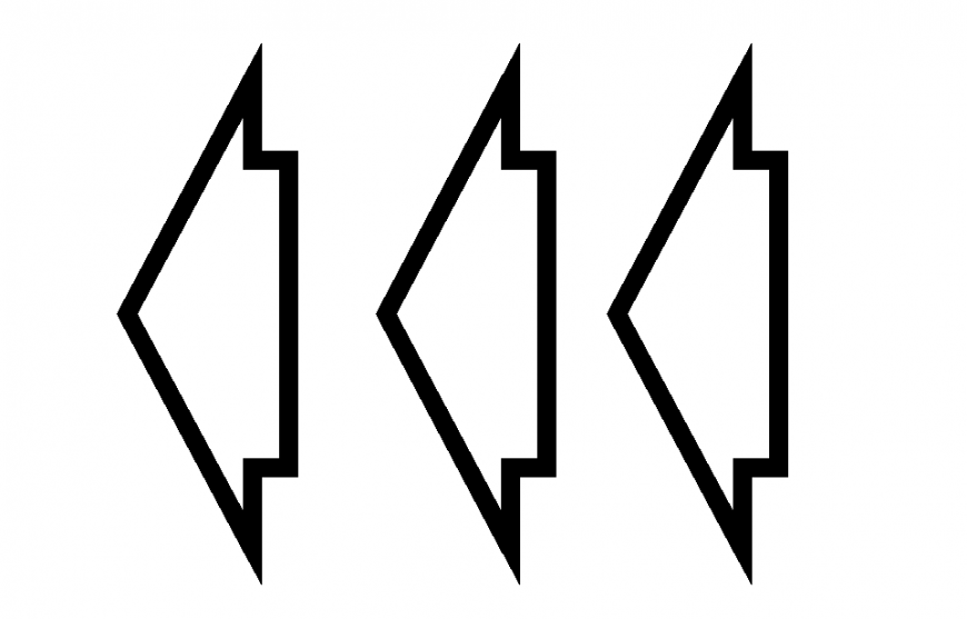 2D Different type arrow Block