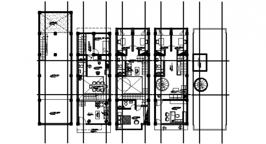 2d Drawing a layout floor plan of house autocad software file