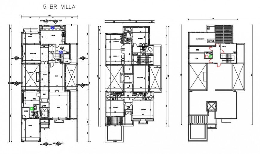 2d Drawing of Building units floor plan detailing dwg autocad software file
