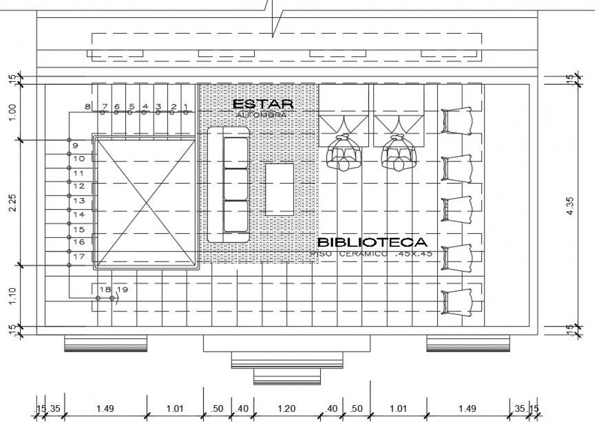 2d drawings detail of office room plan dwg autocad file