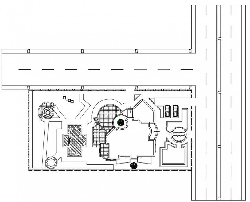 2d drawings details of existing apartment building dwg file