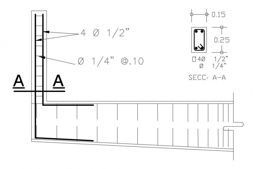 2d drawings details of RCC structural blocks dwg autocad software file