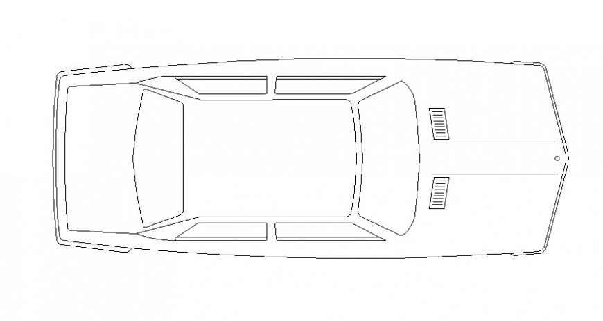2d drawings of car elevation vehicle units block autocad file