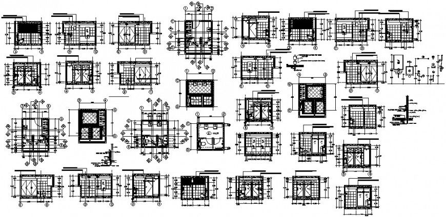 2d house toilet detail drawing cad file