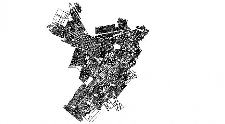 2d layout drawing details of a topographical area autocad softwrae file