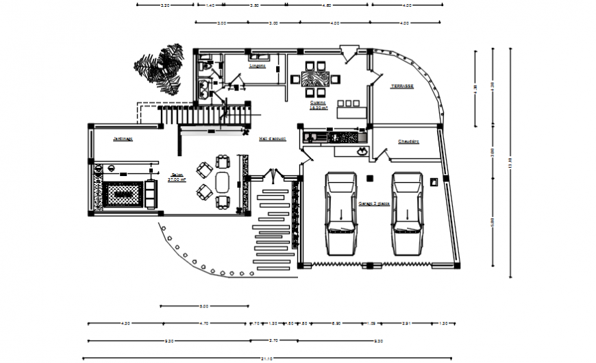 2d layout floor plan of house autocad softwrae file