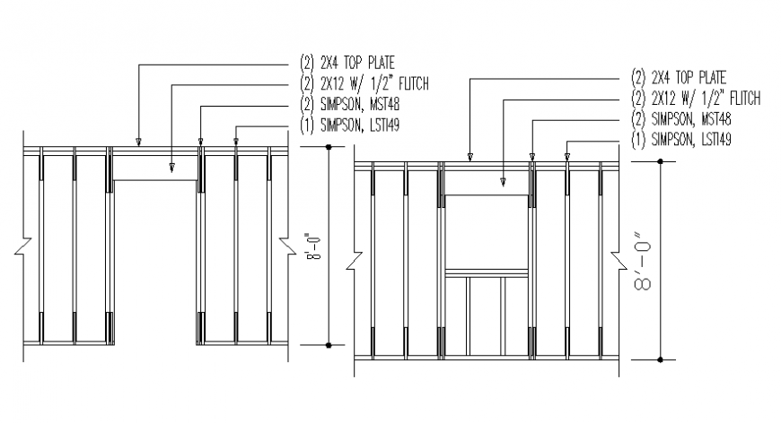 2d view construction blocks drawings layout autocad software file