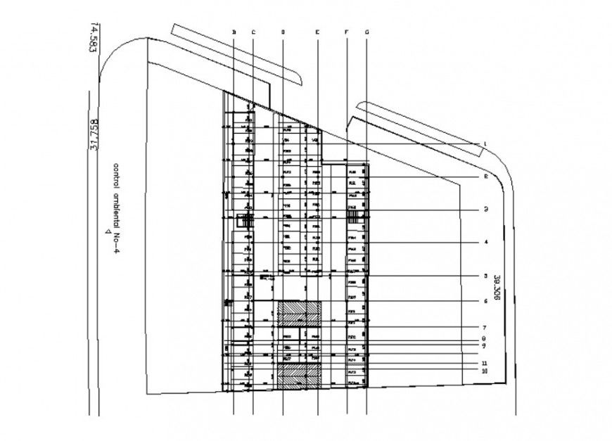 2d view construction blocks dwg autocad file