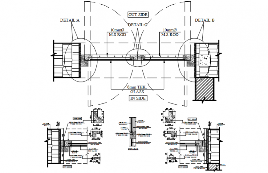 2d view drawings details of double door blocks dwg autocad file
