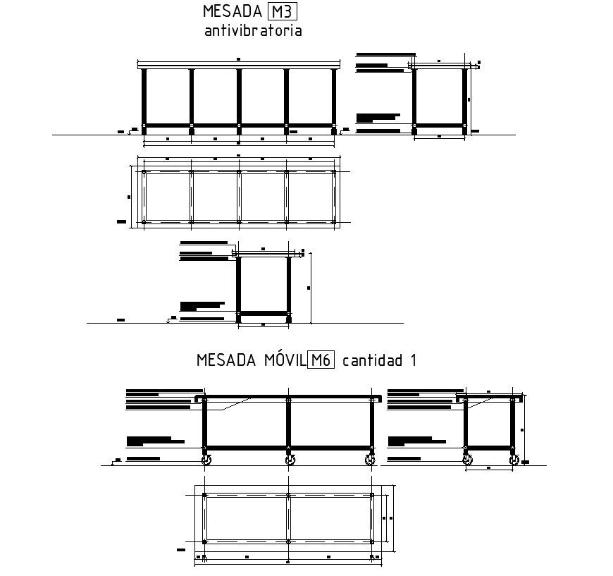 2d view of office CAD furniture blocks layout file in autocad format
