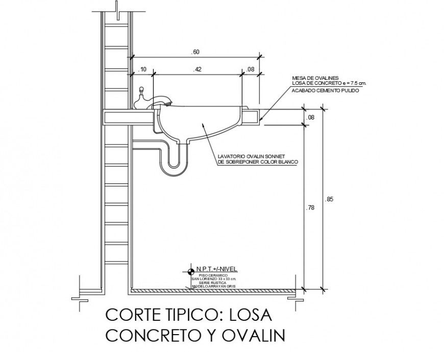 2d view of washbasin units elevation dwg autocad software file