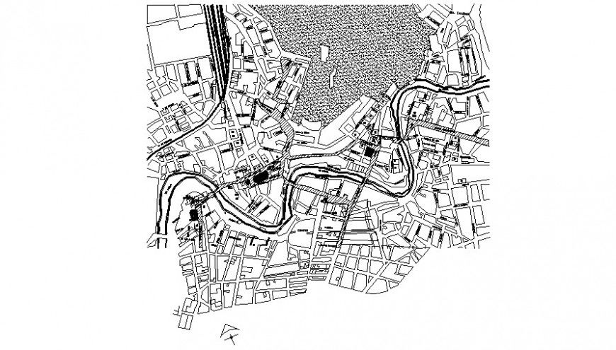 2d zonal area detailing CAD plan layout details in autocad file