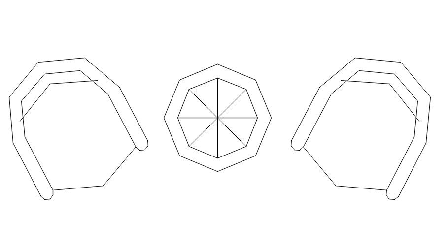 Coffee Table and Chair CAD Blocks DWG for Interior Plans