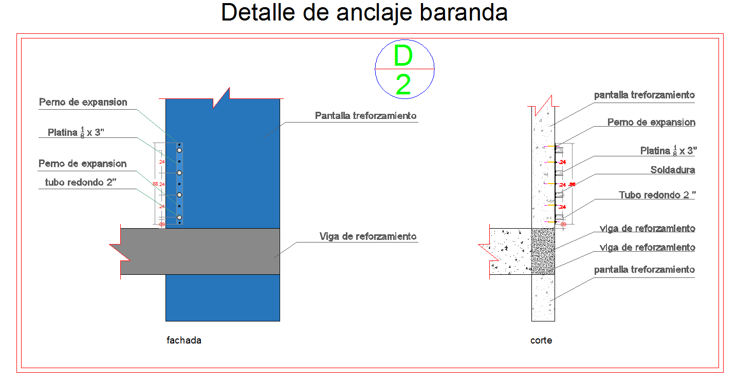 Railing Structure Design