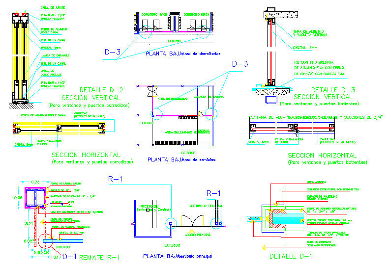 window framing details