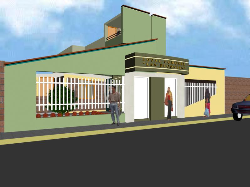 3D Side Elevation View Detail with Visuals in DWG Format File