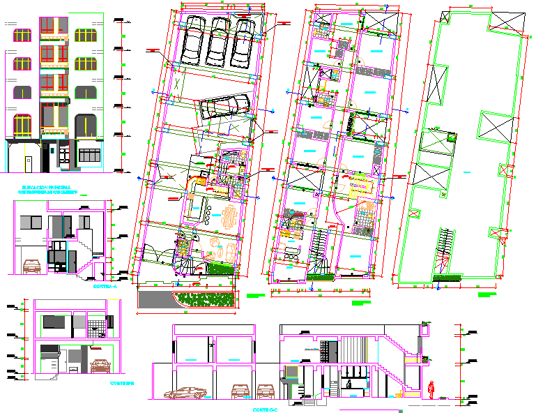 3 Level Residence Building