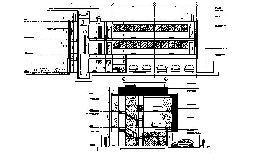 Commercial Complex Plan In AutoCAD File
