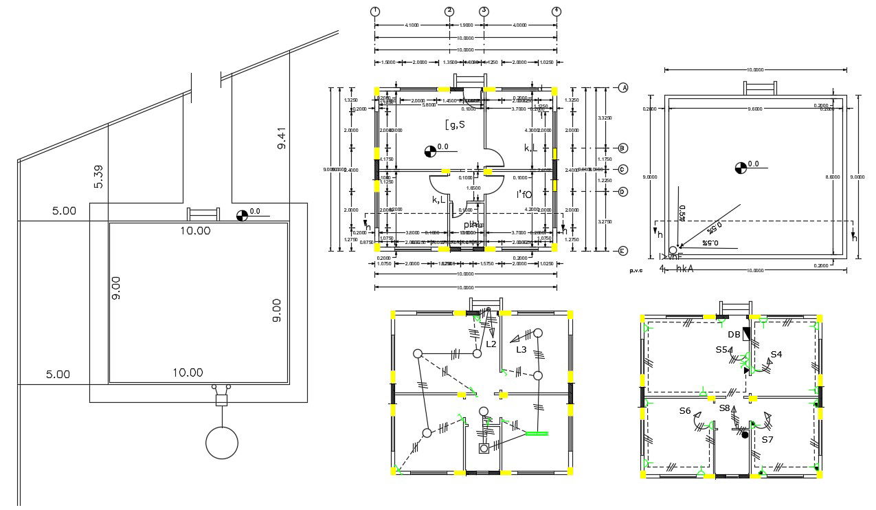 30' X 32' Plot Size For House Plan Design (107 Square Yards)