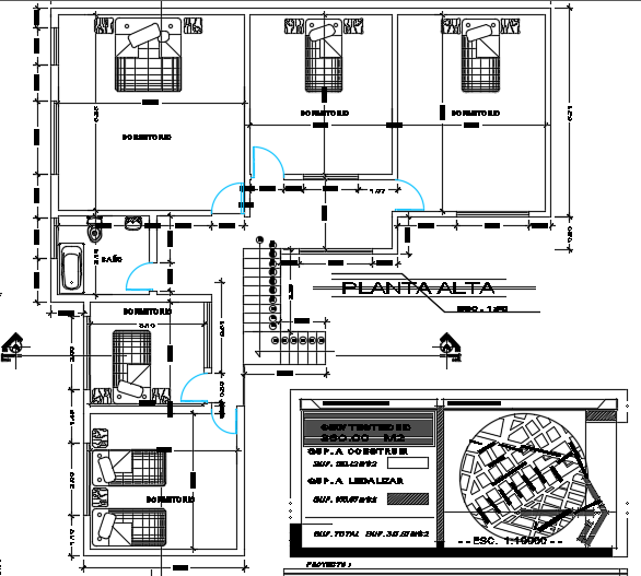 30x15m residential house plan first floor AutoCAD drawing is given in this file