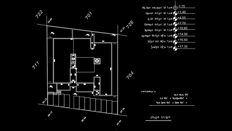 30x27m house plan site layout AutoCAD drawing is given in this file