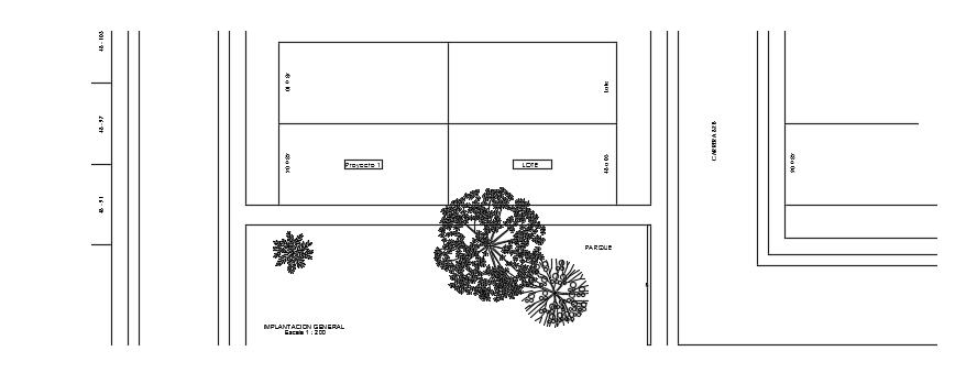 30x6m architecture apartment site layout AutoCAD drawing model is given