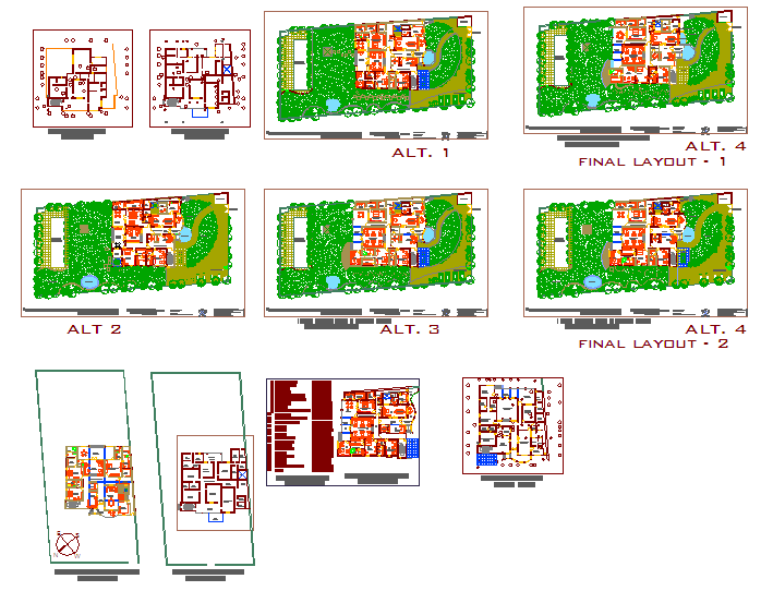 Duplex House Floor plan