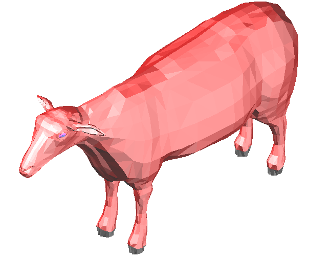 3D Lamb Model CAD Drawing for Architectural and Design Projects