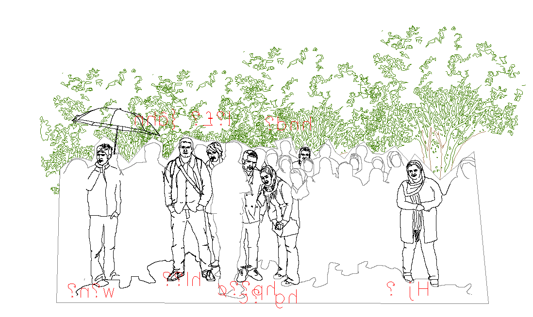 Human Body CAD Drawing DWG File for Architectural Use Download