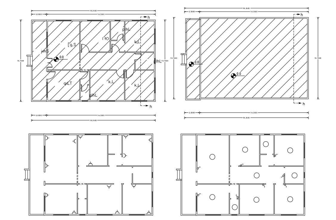 32 By 52 Plot Size For 3 BHK House Plan Design