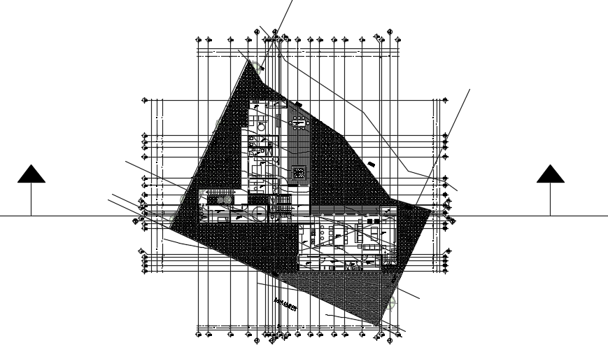 32x28 architecture basement floor plan AutoCAD drawing